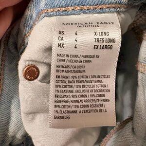 American Eagle Outfitters Light Blue High-Rise Women's Jeans